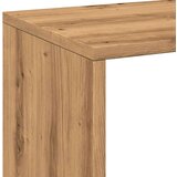 vidaXL Pregrada / regal za knjige boja hrasta 69,5x29x69,5 cm drveni | shoptok.hr