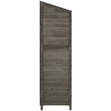  Vrtno spremište antracit 102x52x174,5 cm od masivne jelovine | shoptok.hr