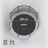 Rebel ACTIVE Trampolina sa zaštitnom mrežom i merdevinama 244cm (8ft) RBA-8001 | Eponuda.com