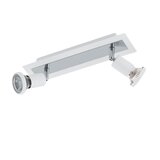 Eglo sarria spot/2, led, gu10, 2x5w, 2x400lm, hrom/bela EEKV4JD Cene