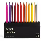 Karst Komplet barvic v etuiju Artist-Pencils 24-pack