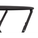 Bistro Stol Antracit Ø 50 x 71 cm Čelik s prahom | shoptok.hr