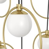 Eglo 390346 - led prigušiva luster na sajli portocolom 17xLED/3W/230V prečnik 78 cm | Eponuda.com