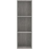 vidaXL Knjižna / TV omara betonsko siva 36x30x114 cm iverna plošča, (20978320) | Shoptok.si