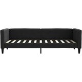  Dnevni krevet crni 80 x 200 cm od tkanine | Eponuda.com