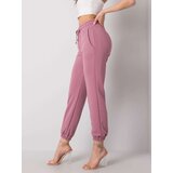 RUE PARIS Sweatpants-RV-DR-6120.03P-dark pink | Shoptok.si