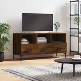 vidaXL TV omarica rjavi hrast 102x36x50 cm inženirski les Cene