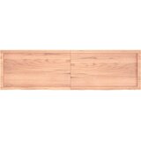 Stolna ploča svjetlosmeđa 180x50x(2-4) cm tretirana hrastovina | shoptok.hr