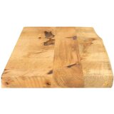 Stolna ploča 70x40x3 8 cm masivno drvo manga sa živim rubom | shoptok.hr