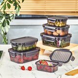 Hermia Set kutija za skladištenje, 6 komada, Providni | Eponuda.com