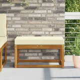  Jastučić za sjedenje na otvorenom Krema 80 x 40 x 8 cm - Krema 80 x 40 cm | shoptok.hr
