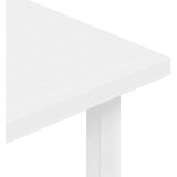  Vrtni stol bijeli 80 x 75 x 72 cm plastični | shoptok.hr