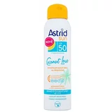 Astrid Sun Coconut Love Dry Spray SPF50 suho olje za sončenje s hladilnim učinkom 150 ml