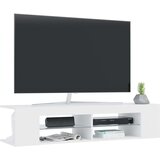vidaXL TV ormarić s LED svjetlima bijeli 135 x 39 x 30 cm | shoptok.hr
