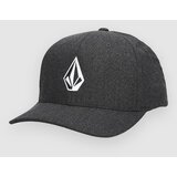 Volcom Full Stone Hthr Flexfit Kapa s šiltom charcoal heather | Shoptok.si