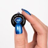 Semilac UV Hybrid Silk Effect gel lak za nokte s korištenjem UV/LED lampe nijansa 466 Blue Silk Pyjamas 7 ml | shoptok.hr
