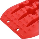  Ploča za vuču 2 pcs Crvena 106 x 30,5 x 7 cm Ojačani najlon | Eponuda.com