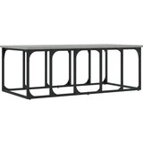 vidaXL Klubska mizica siva sonoma 100x50x35,5 cm inženirski les | Shoptok.si