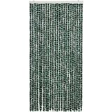vidaXL Zastor protiv insekata zeleno-bijeli 100 x 220 cm šenil | shoptok.hr