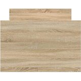  Okvir kreveta s uzglavljem i podnožjem boja hrasta 100 x 200 cm | shoptok.hr