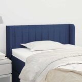  Uzglavlje s ušima plavo 93x16x78/88 cm od tkanine | shoptok.hr