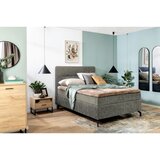 Esposa POSTELJA BOXSPRING 140 cm x 200 cm , tekstil siva | Shoptok.si