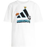 Adidas Funkcionalna majica 'Minecraft' oranžna / črna / bela Cene