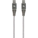  USB 2.0 kabl 60 W Type-C Power Delivery (PD) premium charging & data cable, 1.5 m GEMBIRD, CC-USB2B-CMCM60-1.5M Cijene
