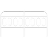  Metalno zamjensko uzglavlje bijelo 193 cm | shoptok.hr