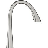 Grohe izvlečna enoročna kuhinjska armatura Zedra - supersteel (32294DC2) | Shoptok.si