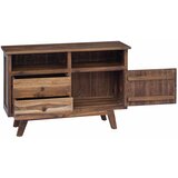  Kreveta s ladicama Prirodna 100 x 30 x 68 cm Čvrsto teak drvo | shoptok.hr