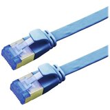 Value 21992150 RJ45 omrežni kabel\, Patch kabel CAT 6a F/UTP 0.50 m modra 1 kos, (20630653) | Shoptok.si