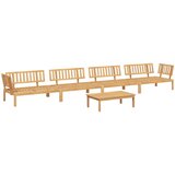  5-dijelni set vrtnih sofa od paleta od masivnog drva bagrema | shoptok.hr