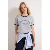 TRENDYOLMILLA Ženska majica TWOSS24TS00105, Siva | Eponuda.com
