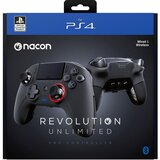 Nacon PS4 REVOLUTION UNLIMITED PRO BREZŽIČNI IGRALNI PLOŠČEK, ČRN | Shoptok.si