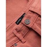 Ombre Men's denim classic shorts with rolled up leg - coral | shoptok.hr