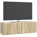 TV ormar za zid 98 x 31 x 30 cm Hrast sonoma Konstruirano drvo | Eponuda.com
