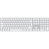 Magic Keyboard (2024) w Touch ID and Numeric Keypad – Croatian – White Keys