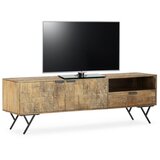 MOME TV komoda od masivnog manga u prirodnoj boji 175x55x40 cm Priya – | shoptok.hr