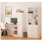 Hanah home Set radni sto sa policom za knjige Rb1000401557, Bijela Cijene