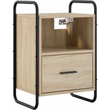  Viseći Noćni Ormar Hrast sonoma 40 x 30 x 60 cm | shoptok.hr