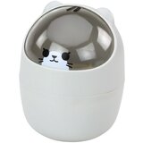 Mini Teddy Bear Basket for Desk Table Graphite Gray 1L 16cm | shoptok.hr