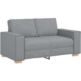 vidaXL Dvosjed Sofa Svijetlo siva 120 cm Tkanina | shoptok.hr