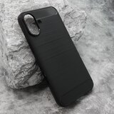  maska silikon brushed za iphone 16 plus/ crna | ePonuda.com