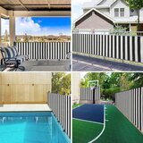  Mreža za privatnost antracit-bijela 2 x 10 m HDPE 75 g/m² | shoptok.hr