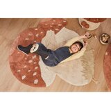 Lorena Canals Ciglasti/krem periv/ručno rađen pamučan dječji tepih 120x120 cm Boletus – | shoptok.hr