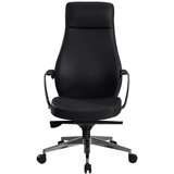 MID.YOU pisarniški stol tekstil črna | Shoptok.si