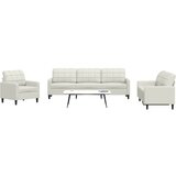  4-dijelni set sofa s jastucima krem baršunasti | shoptok.hr