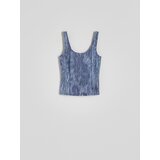 Reserved - Top s tie-dye uzorkom - indigo | shoptok.hr