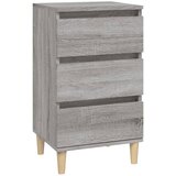 Maison Chic Nočna omarica - Nočna miza siva sonoma 40x35x70 cm inženirski les, (21687448) Cene